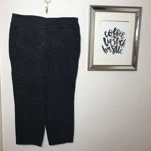 Lane Bryant Dressy Cropped Pants Size 16